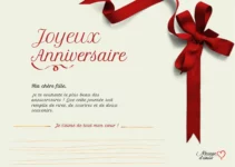 Message d’anniversaire pour ma fille adorée Carte danniversaire joyeuse pour ma fille, message spécial pour son anniversaire.