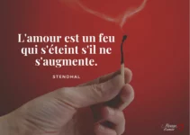 10 Citations sur l’amour perdu Citation amour feux stendhal