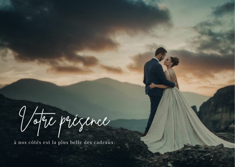 Faire-part mariage