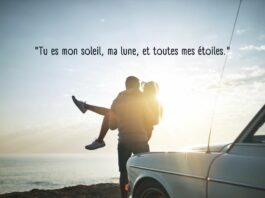 couple et petit mot d'amour