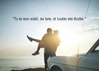 couple et petit mot d'amour