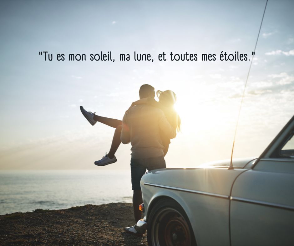 couple et petit mot d'amour